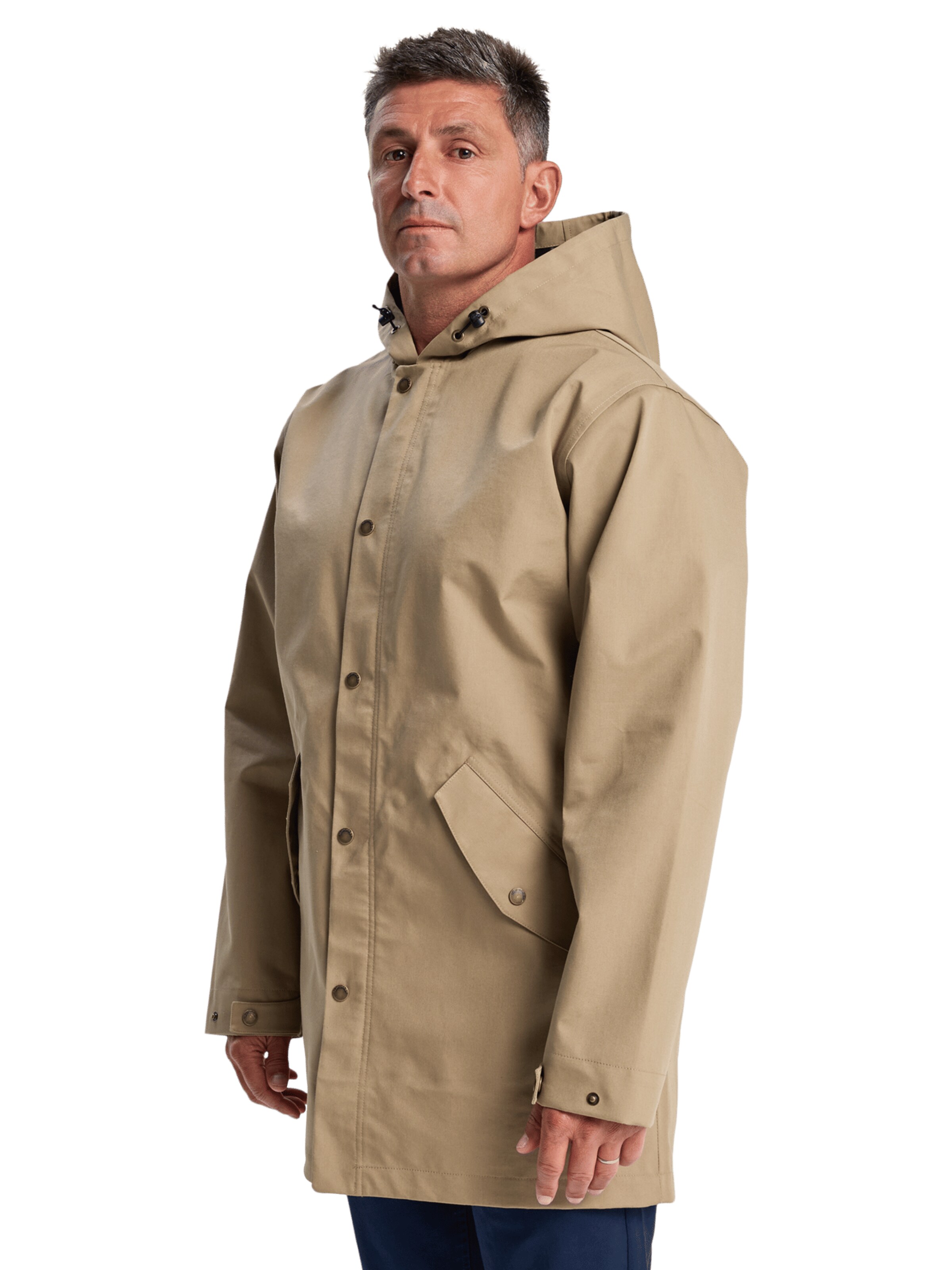 QUIKSILVER Between-Season Jacket 'Diamond Rain' in Beige