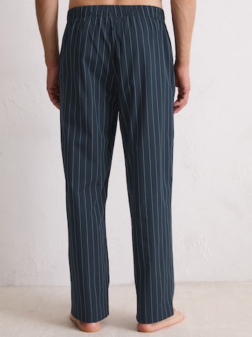 Marc O'Polo Pyjamabroek ' Mix N Match Woven ' in Blauw