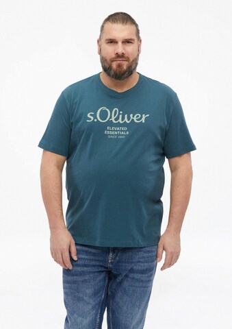 T-Shirt s.Oliver en bleu : devant