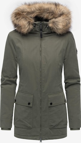 Cappotto invernale 'Monadetta Youmodo' di Ragwear in verde: frontale