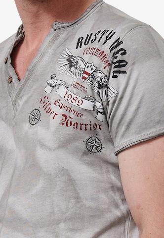 Rusty Neal T-Shirt in Grau