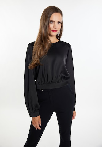 faina Bluse i svart: forside