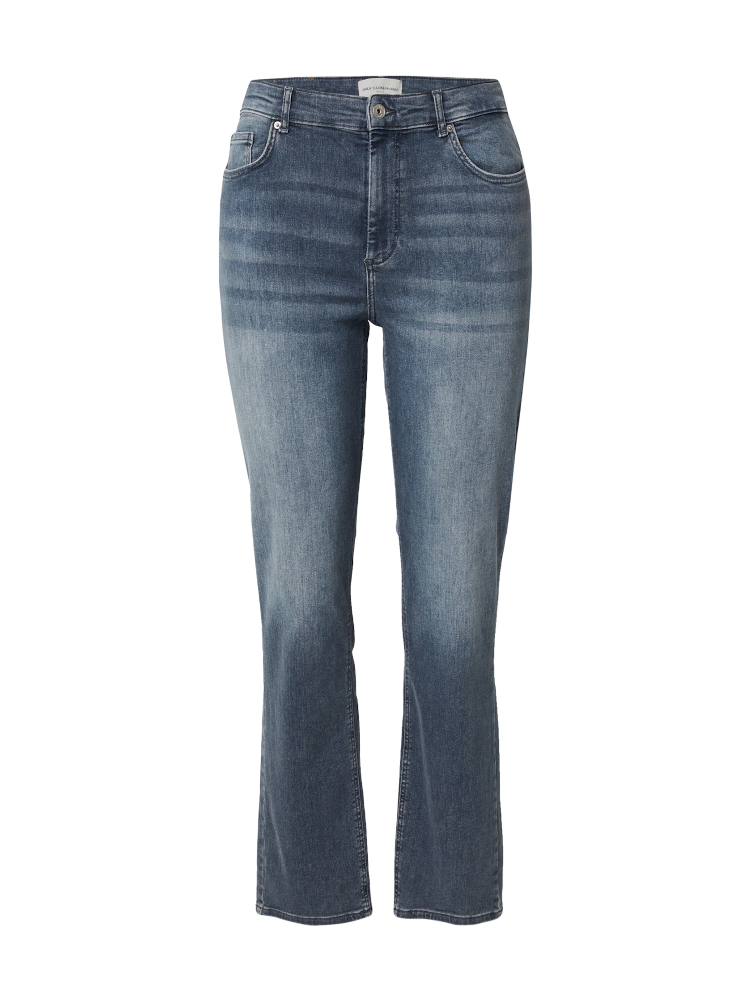 Regular Jeans 'CARWilly' de la ONLY Carmakoma pe albastru: față