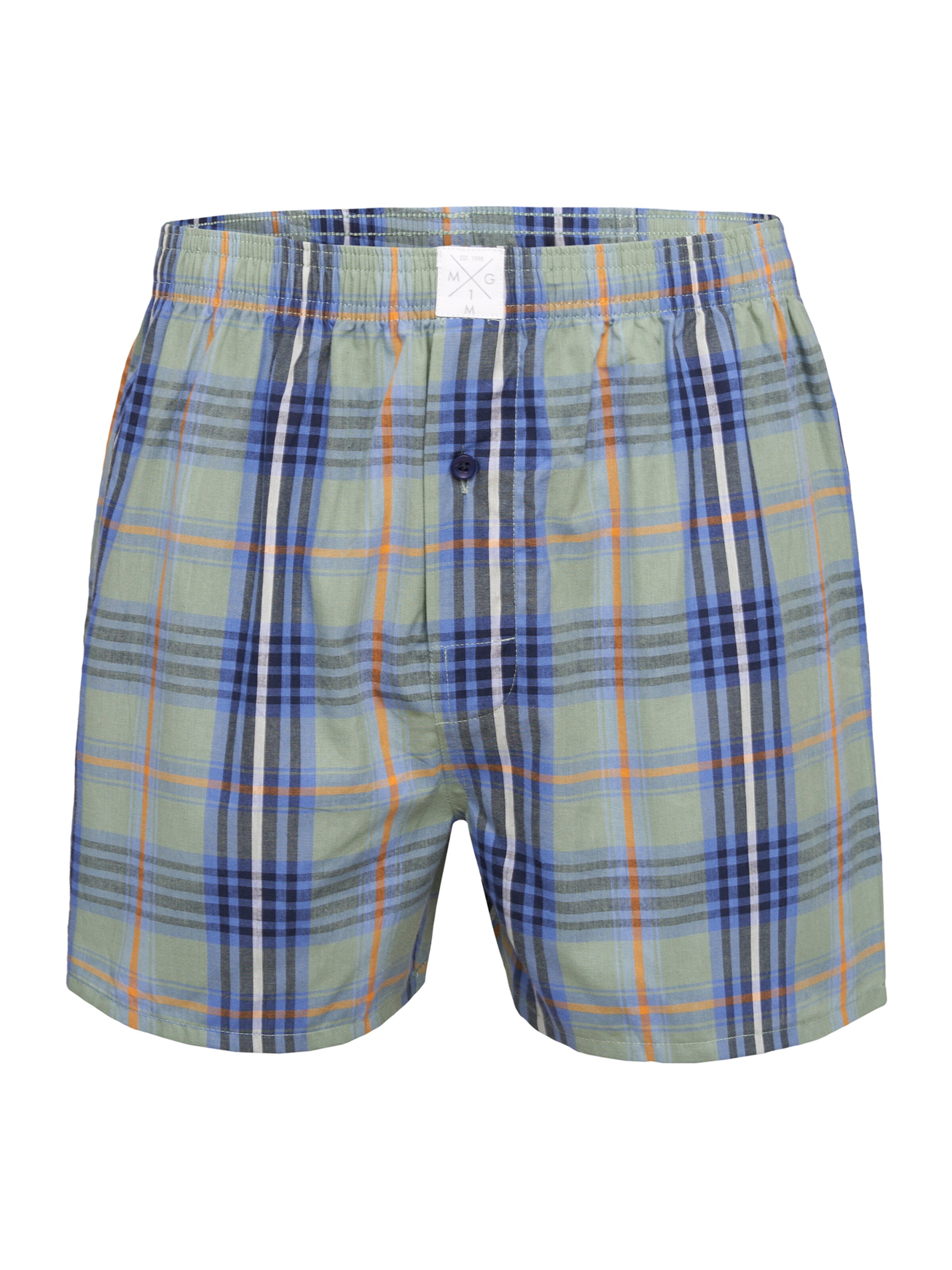 MG-1 Boxershorts 'Classics' in Blauw