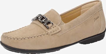 Chaussure basse SIOUX en beige : devant
