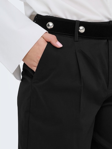 ONLY Loosefit Παντελόνι πλισέ 'ONLROSALIE' σε μαύρο