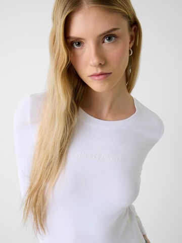 GUESS Shirt Bodysuit in White