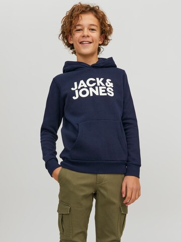 Jack & Jones Junior - Sweatshirt em azul: frente