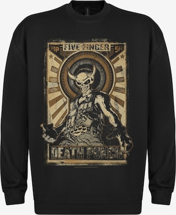 Sweat-shirt 'Five Finger Death Punch Mercenary Sweatshirt' Five Finger Death Punch en noir : devant