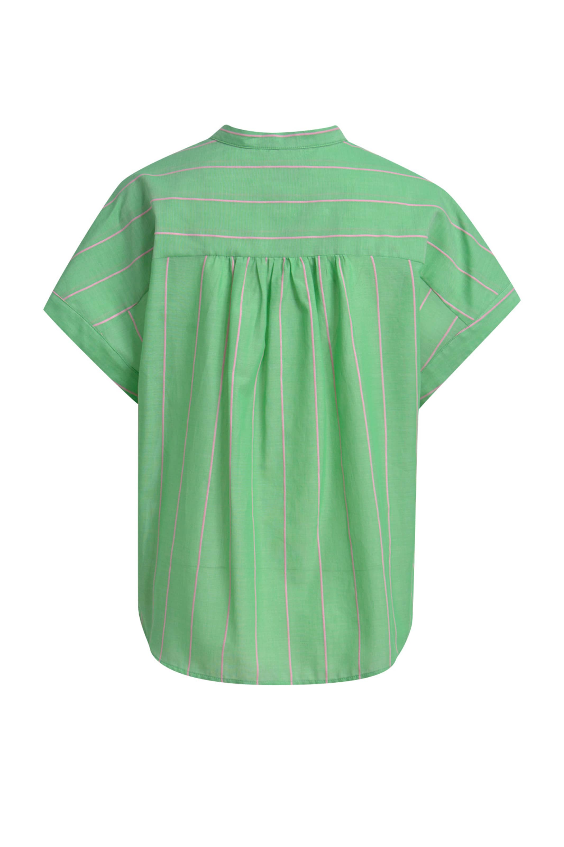 Milano Italy Blouse in Green