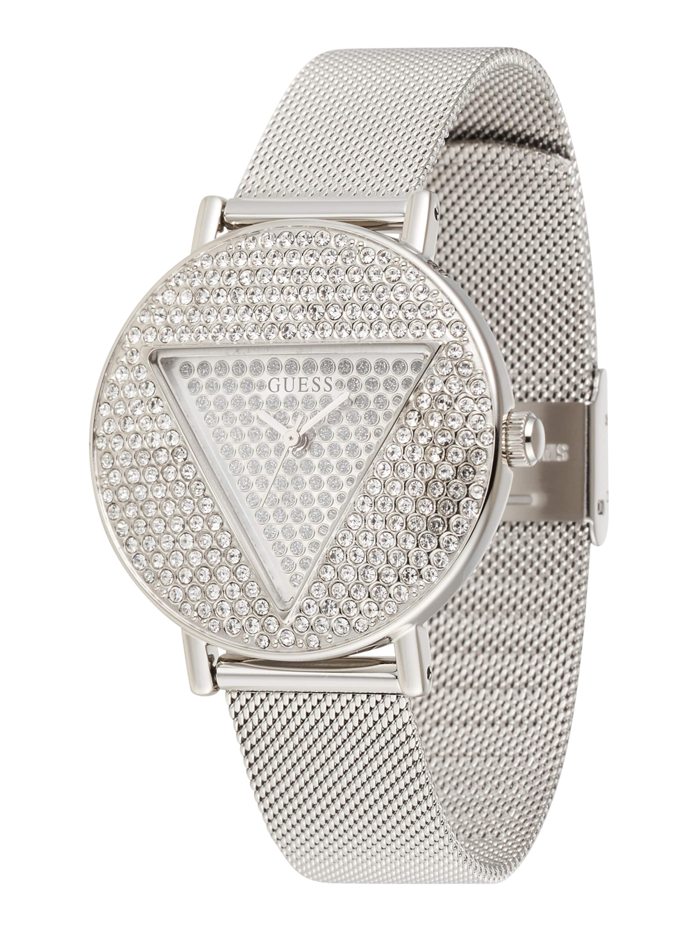 GUESS Uhr in Silber: Vorderseite