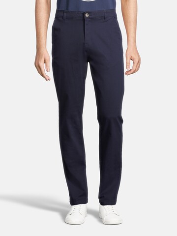 regular Pantaloni chino di AÉROPOSTALE in blu: frontale