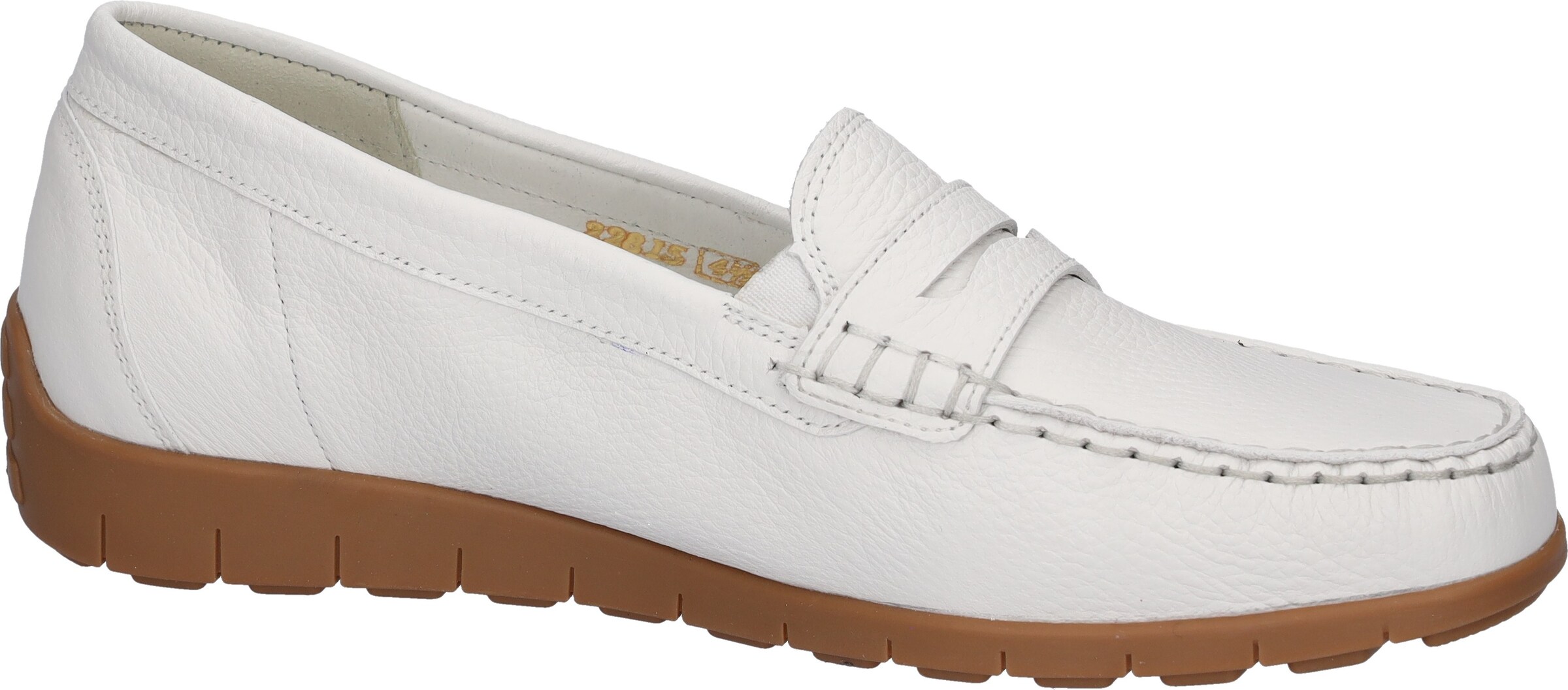 WALDLÄUFER Moccasins in White