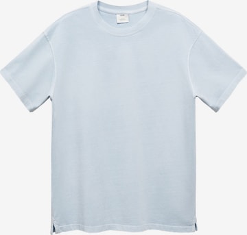 MANGO MAN Shirt 'SUGAR' in Blauw: voorkant