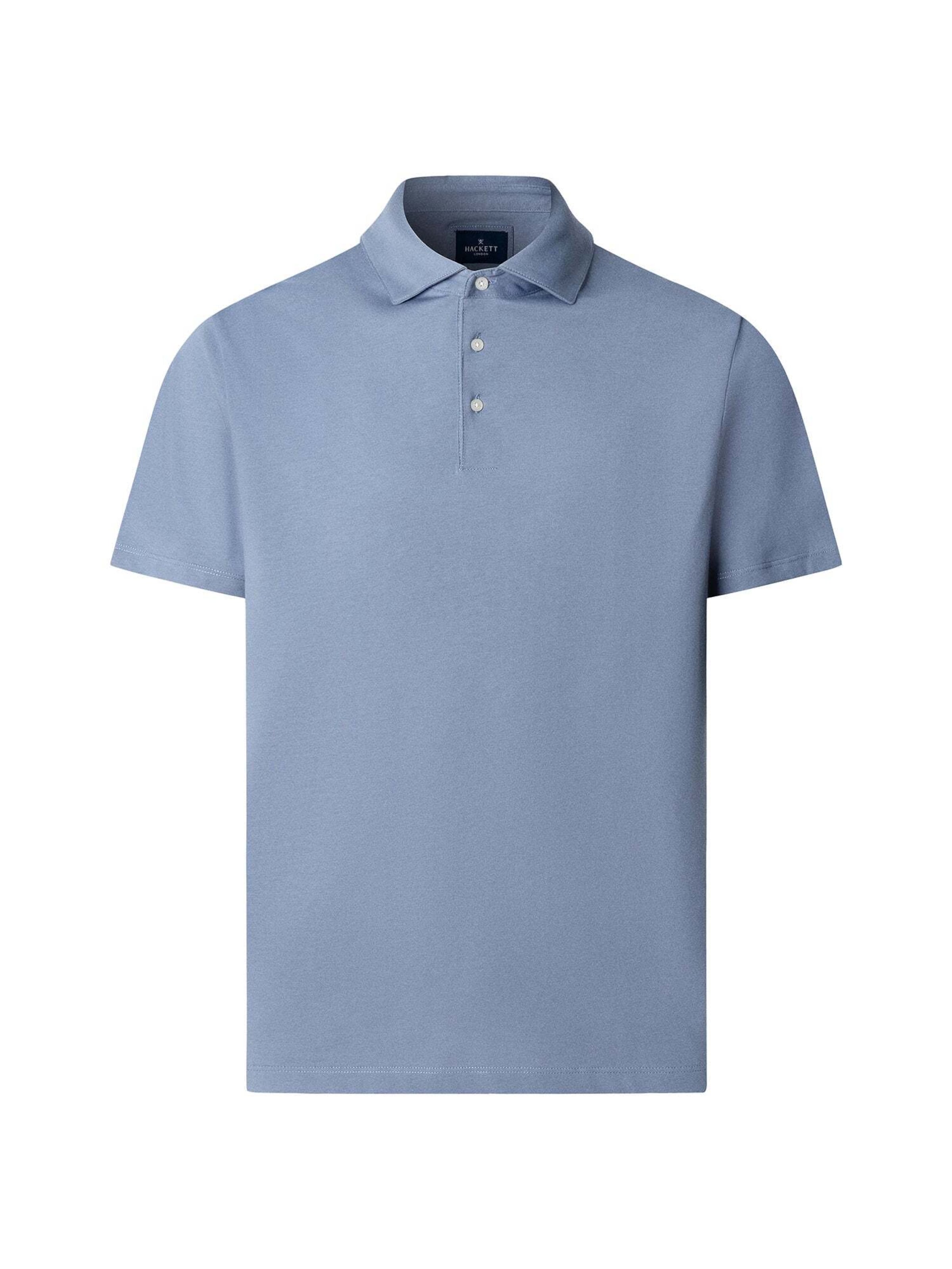 Hackett London Shirt 'Pima' in Blauw: voorkant