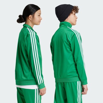 ADIDAS ORIGINALS Sweatjacke 'Adicolor Firebird' in Grün