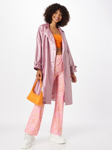 Daisy Street Between-seasons coat in Pink