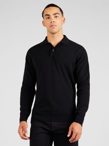 NORSE PROJECTS Pullover 'Marco' i sort: forside