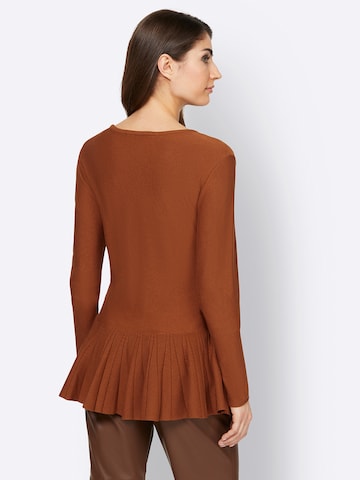 Pull-over heine en marron