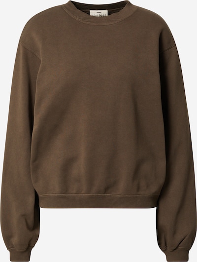 A LOT LESS Sweatshirt 'Haven' in Brown, Item view