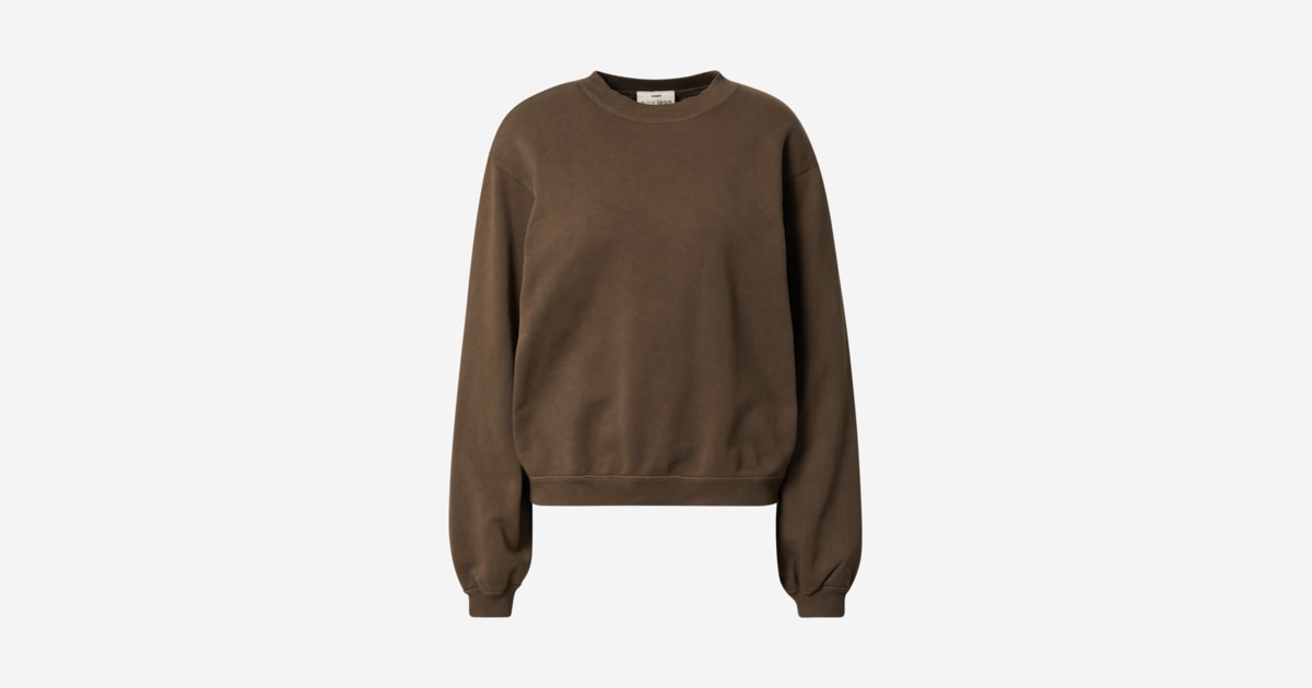 A LOT LESS Sweatshirt 'Haven' i Mørkebrun | ABOUT YOU
