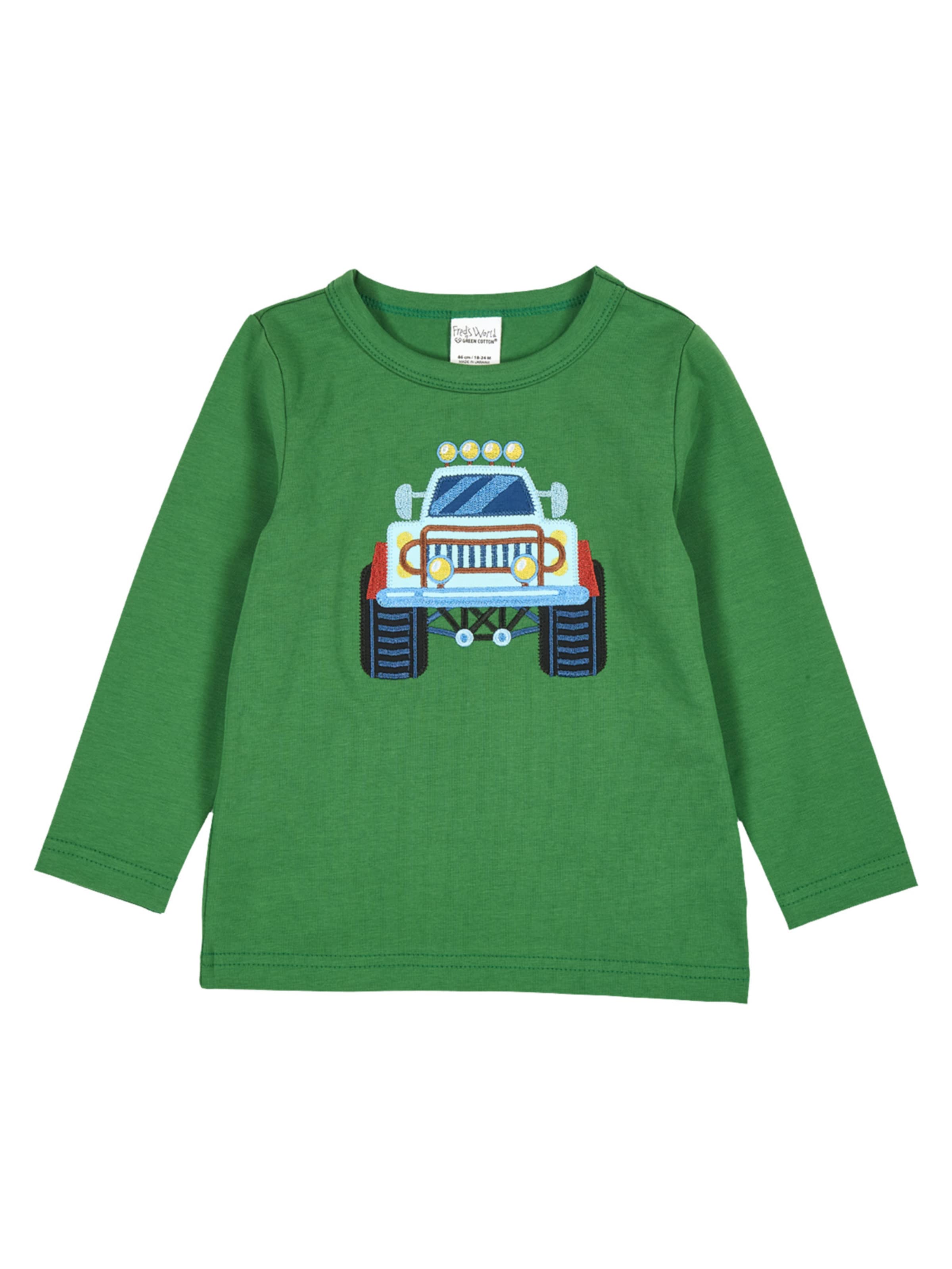 Fred's World by GREEN COTTON - Camisola em verde: frente