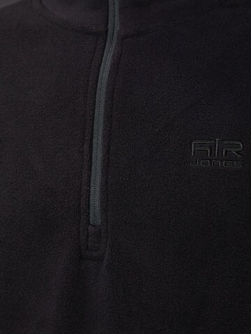 Tommy Life Fleece jas in Zwart