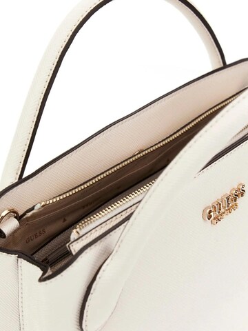 balta GUESS Rankinė su ilgu dirželiu 'Guess Bandoulière Bramina Small Off White'