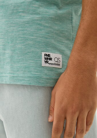 QS T-Shirt in Grün