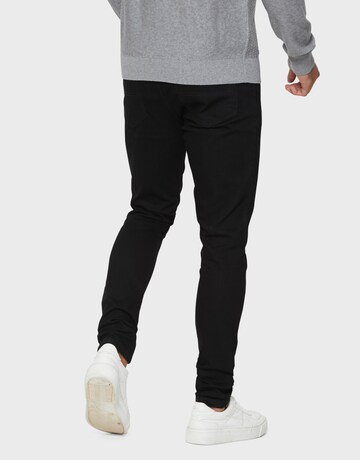 Threadbare Regular Stoffhose 'Super Skinny THBCrosby' in Schwarz