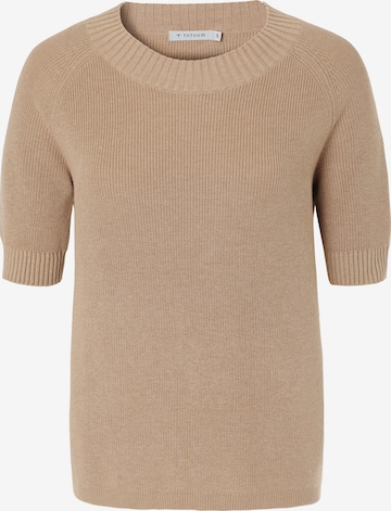 Pull-over 'Teresa' TATUUM en beige : devant