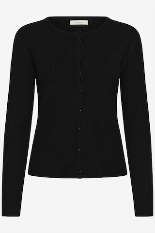 InWear Knit Cardigan 'Yenah' in Black: front