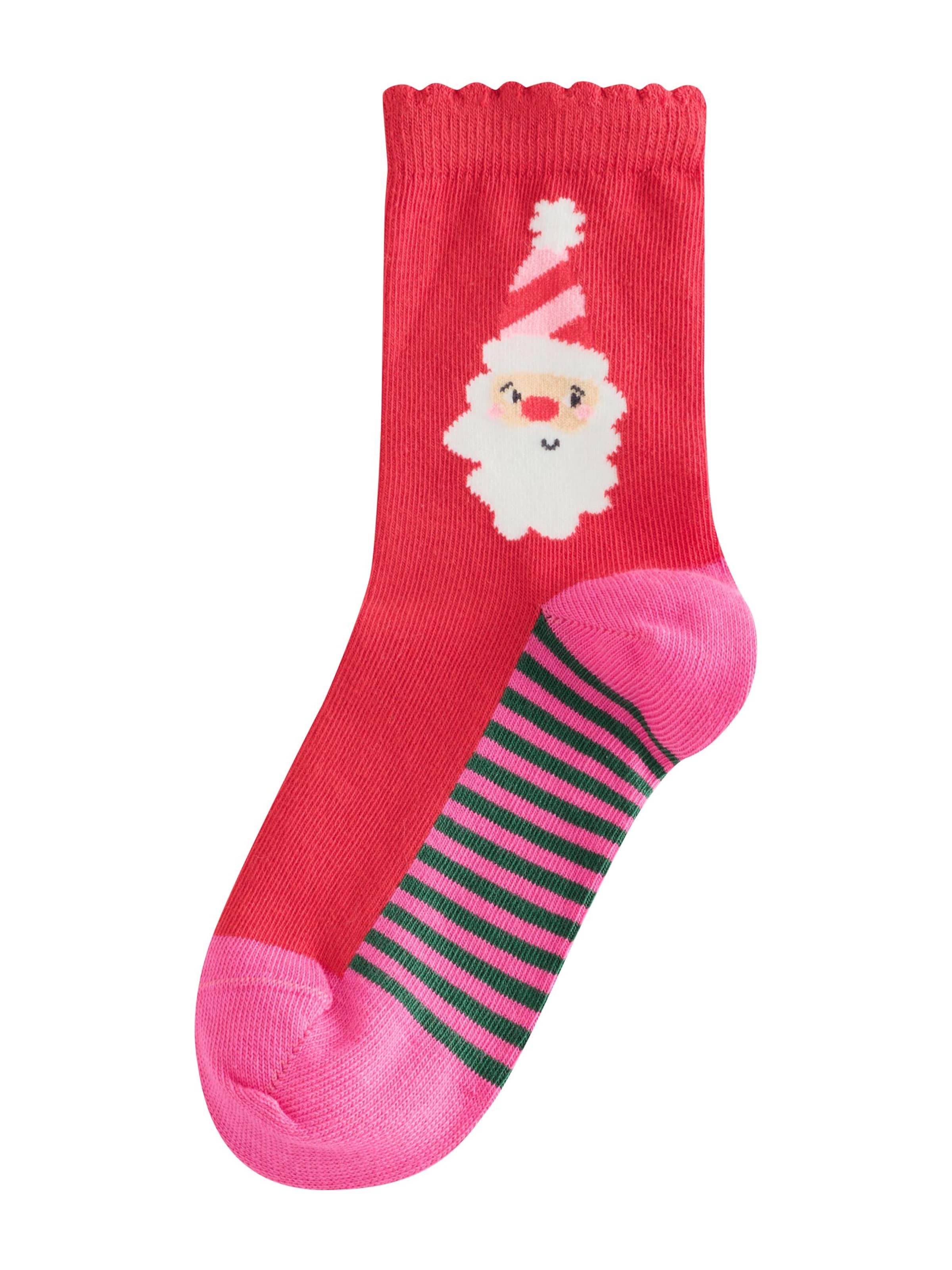 Next - Calcetines 'Rich Christmas Character' en azul