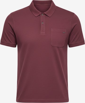 Ombre Shirt in Rood: voorkant