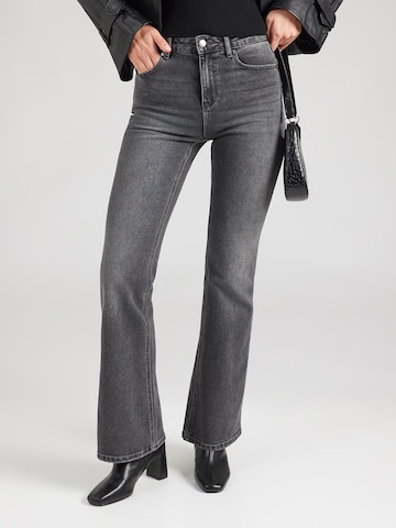 melns Tally Weijl Plati gali Džinsi: no priekšpuses