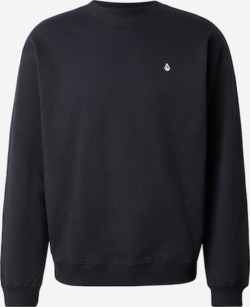 Sweat-shirt 'SINGLE STONE' Volcom en noir : devant