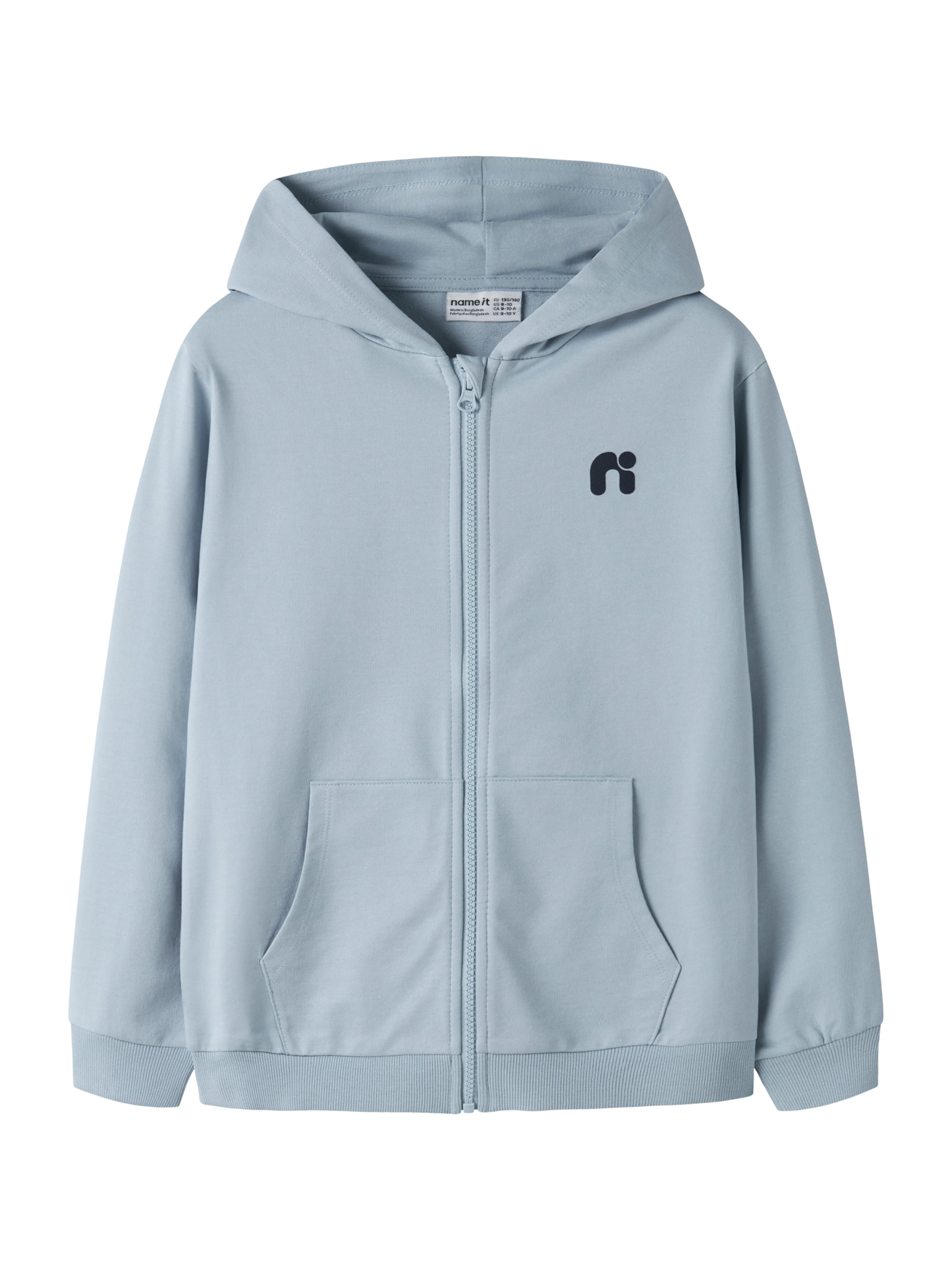 NAME IT Sweatjacke 'NKMVALON' in Blau: Vorderseite