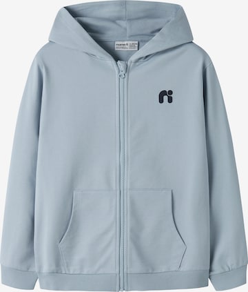 NAME IT Sweatjacke 'NKMVALON' in Blau: Vorderseite