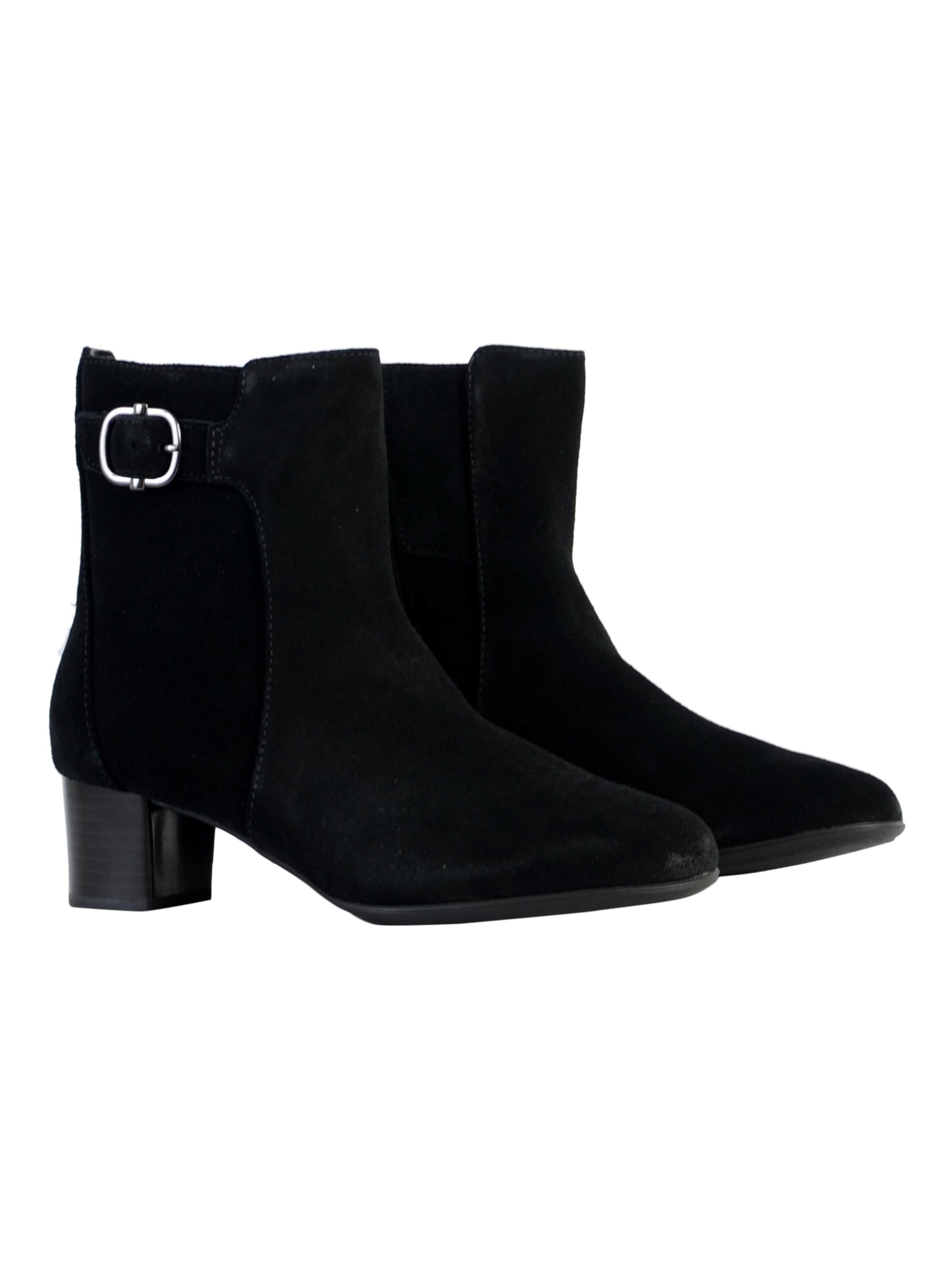CLARKS Botki po kostki w kolorze czarny