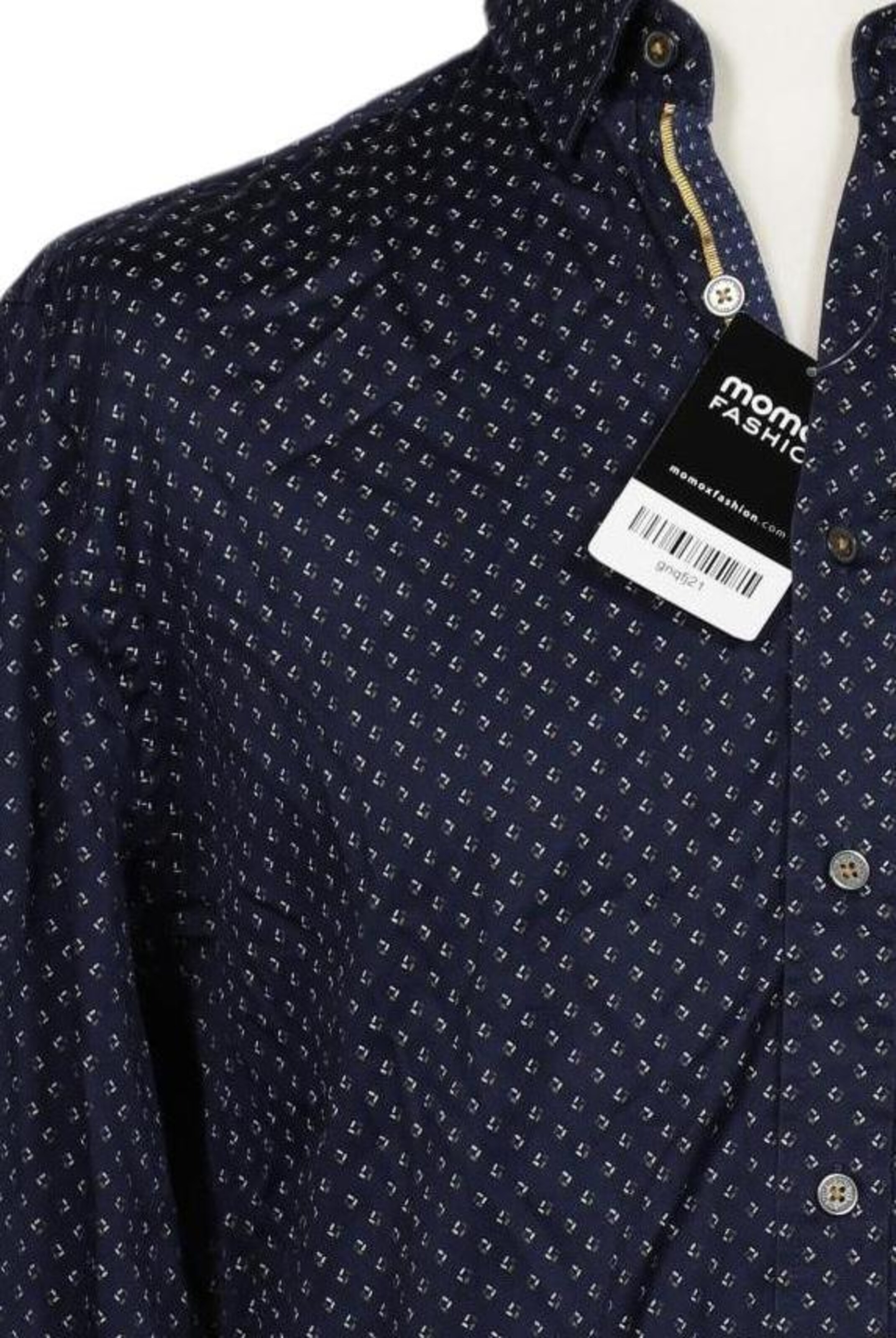 Ted Baker Button Up Shirt in L-XL in Blue