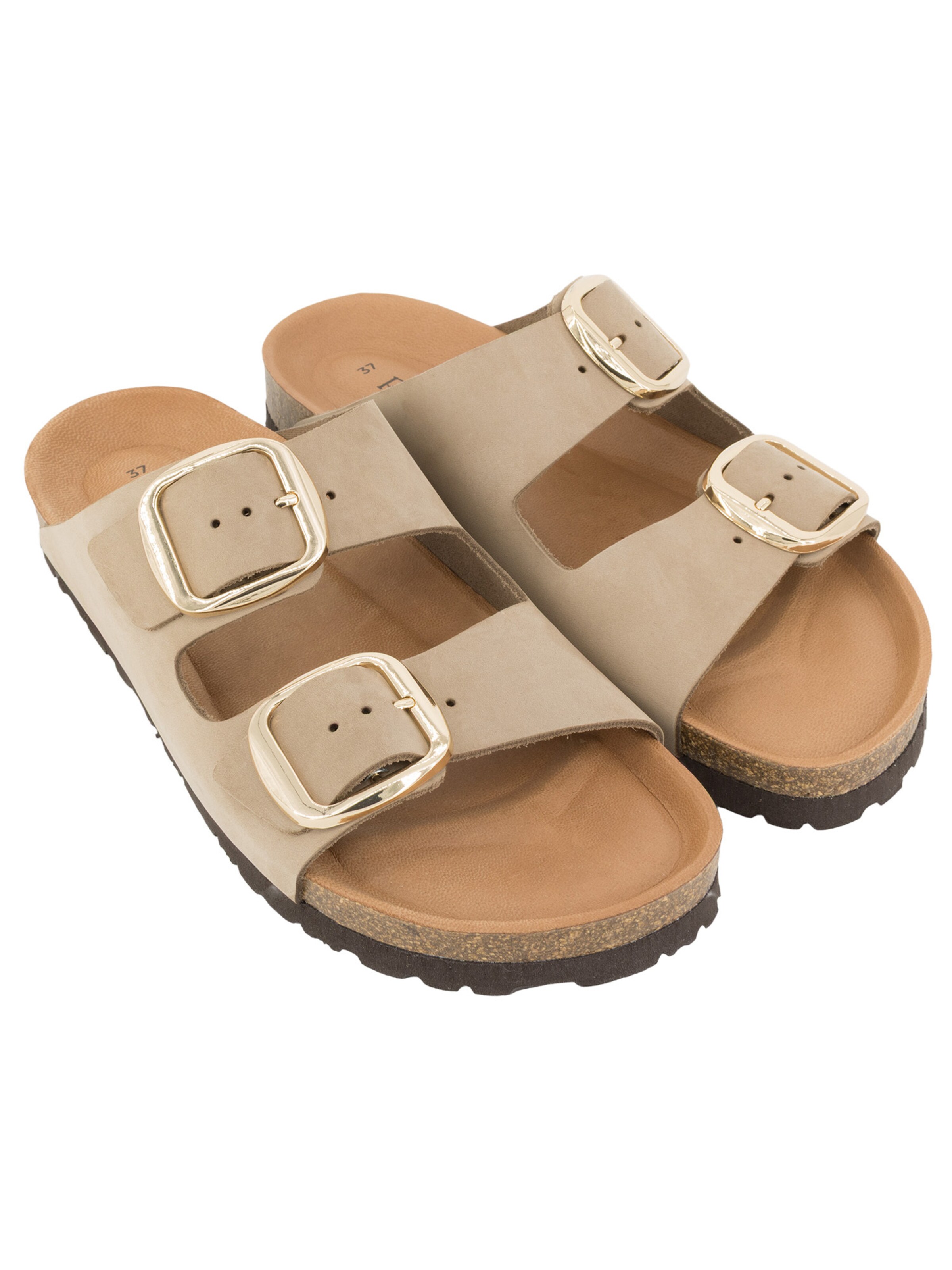 Piece Of Mind Mules 'Comfort' in Beige