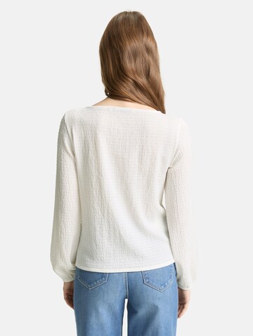 TOM TAILOR DENIM Shirt in White