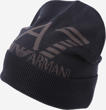 EA7 Emporio Armani Шапка в Синий: спереди