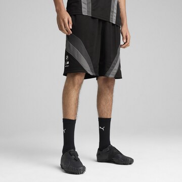PUMA Regular Trousers 'BMW M Motorsport' in Black: front