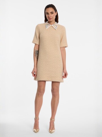 Ana Alcazar Kleid ' Enasa ' in Beige