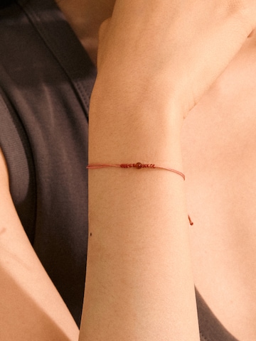 Pilgrim - Pulseira ' Birthstones ' em vermelho