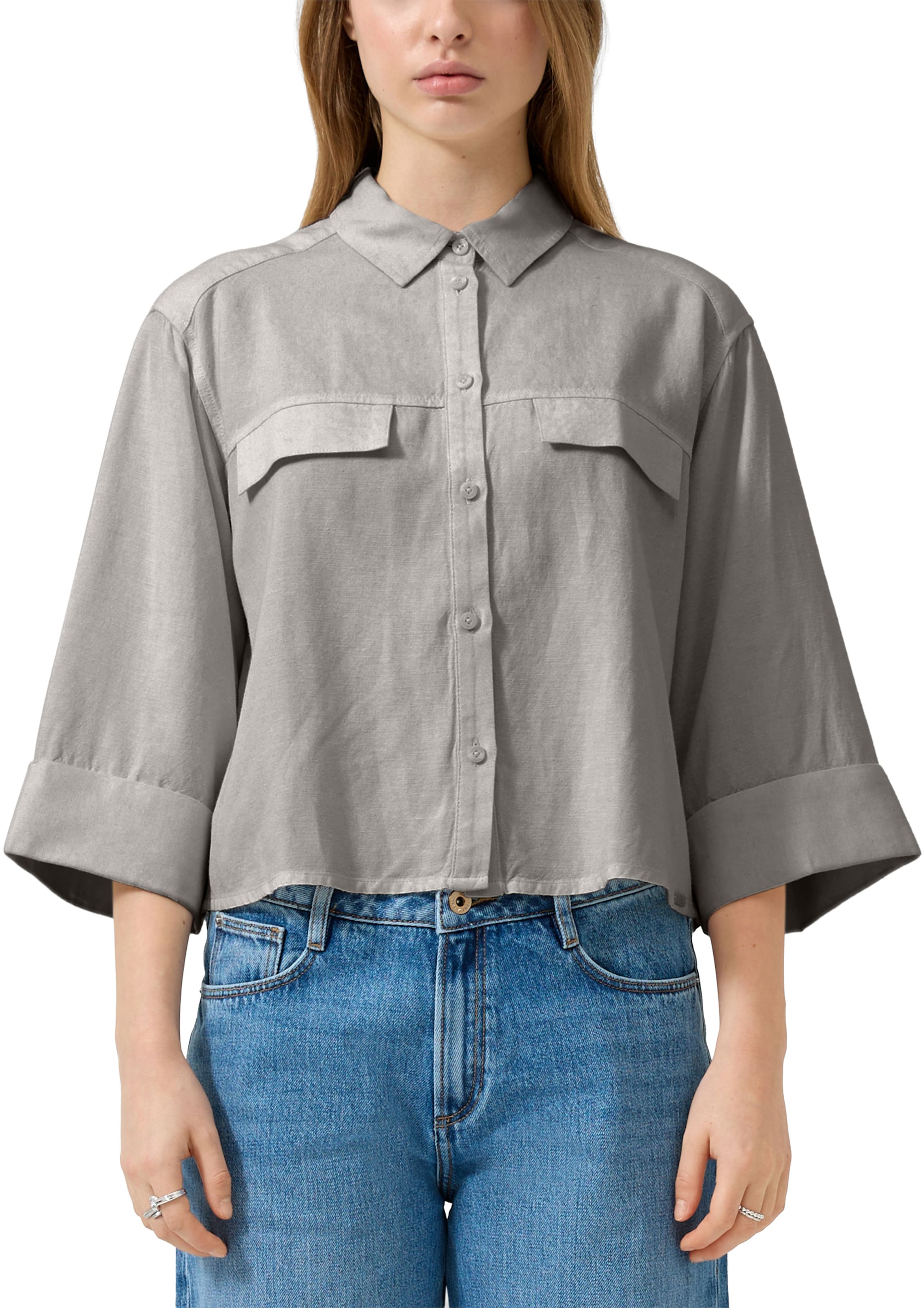 Chemisier QS en beige