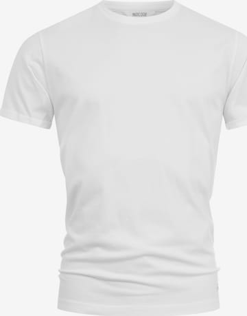 INDICODE JEANS Shirt 'INHerbst' in Wit: voorkant