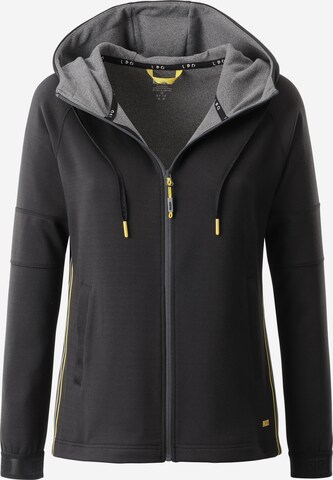 LPO Fleece Jacket 'Janette' in Black: front
