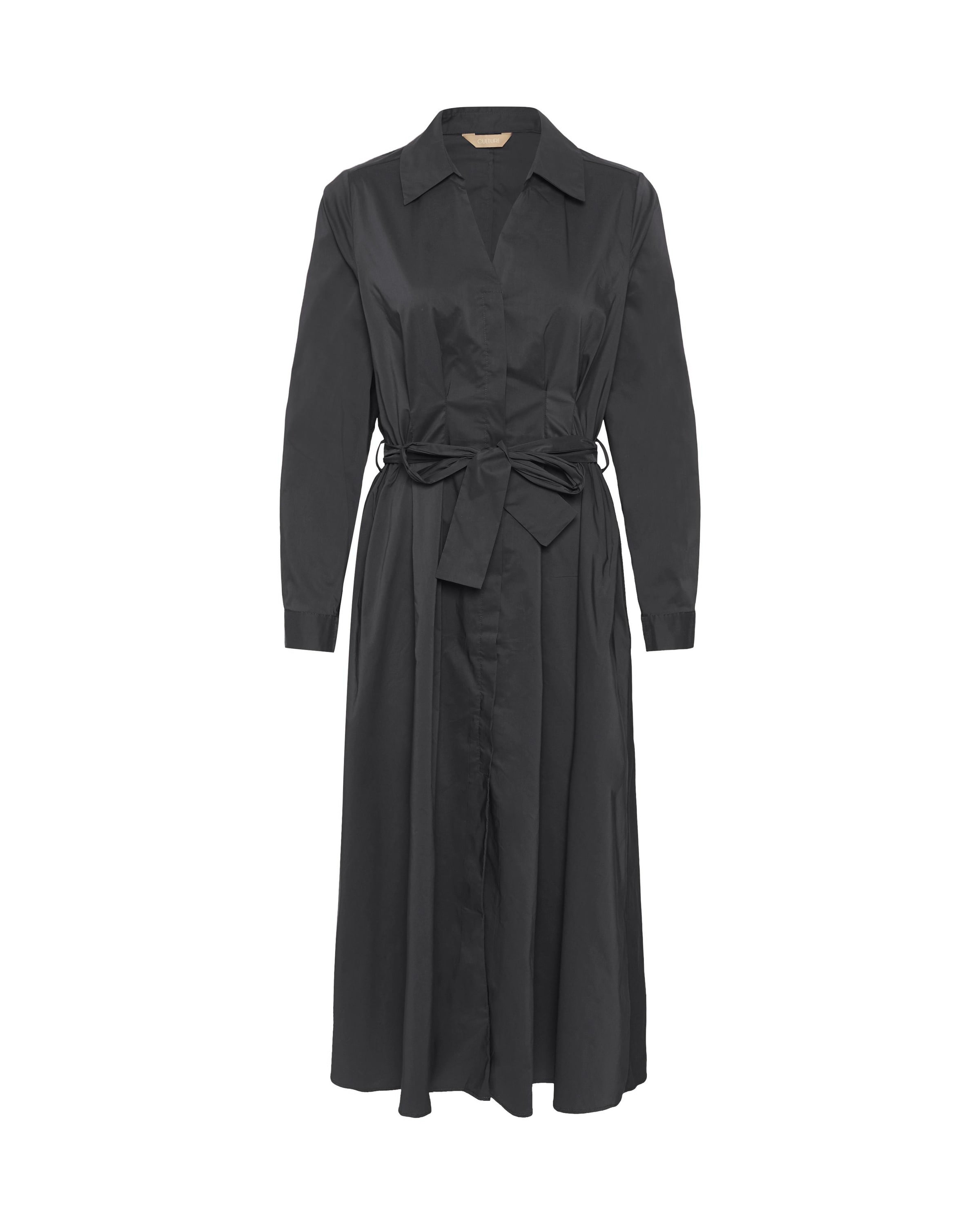 Robe-chemise 'CUElna Antoinett' CULTURE en gris : devant